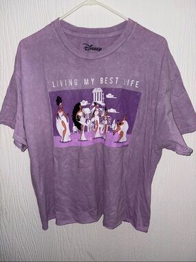 XL Disney Hercules The Muses 'Living My Best Life' Graphic T-shirt